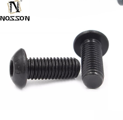 Schwarze Veredelung Design Beall Kohlenstoffstahl M3 M4 M12 Allen Schlüssel Pilzkopf Bolt Hex Steckdose Knopfkopf Schrauben für Industrie
