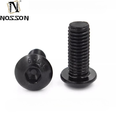 Schwarze Veredelung Design Beall Kohlenstoffstahl M3 M4 M12 Allen Schlüssel Pilzkopf Bolt Hex Steckdose Knopfkopf Schrauben für Industrie
