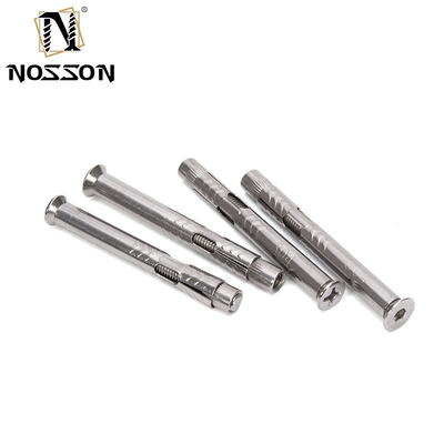 Silberstahl galvanisierte Eisenhülse Anker Countersunk Head Bolzen mit Mutter 4,8 8,8 10,9 12,9 Grad System der Messung INCH