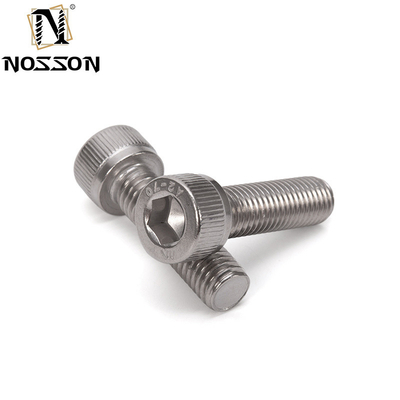 Metrischer Edelstahl A2 A4 304 316 Din 912 Allen-Schraube M1.6 M2 M2.5 M3 M4 M5 M6 M7 M8 M9 Hex-Steckkopf Innenhexagonalschrauben