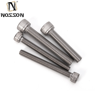 Metrischer Edelstahl A2 A4 304 316 Din 912 Allen-Schraube M1.6 M2 M2.5 M3 M4 M5 M6 M7 M8 M9 Hex-Steckkopf Innenhexagonalschrauben