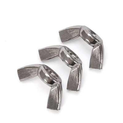 Metrische Wasseraufbereitung Edelstahl 304 M3 M4 M5 M6 M8 M10 M12 M16 Schmetterlingsflügelnüsse Schrauben und Nuss Din Zink Weiße Flügelnüsse