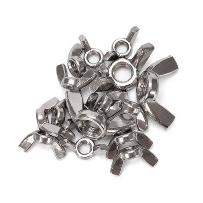 High Grade Hardware Fastener M4 M6 M8 Butterfly Nut Wing Nut JIS Standard Black Oxide Finish DIN315 Wasserbehandlung