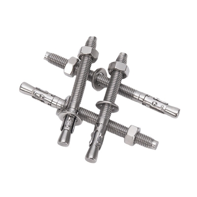Korrosionsbeständig DIN Standard Silber Stahl Keil Anker Heiß tauchen galvanisierte Ausdehnung Ankerbolzen M6 M8 M10 M12 M16