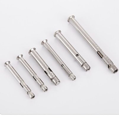 DIN-Standard 304 aus Edelstahl Countersunk Head Hex Socket Expansion Bolt Sleeve Anker für Fenster oder Türrahmen in Silber befestigt