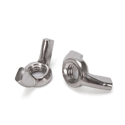 Edelstahl 304/316 Wing Butterfly Nuts mit verzinkter Oberfläche JIS Standard Metrisches Messsystem Langlebig
