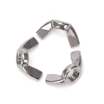 Edelstahl 304/316 Wing Butterfly Nuts mit verzinkter Oberfläche JIS Standard Metrisches Messsystem Langlebig