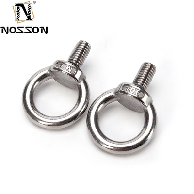 Marine Lifting Ring Screw Loop Hole Steel Eye Bolt M6 M8 M10 mit DIN Standard und INCH Messsystem