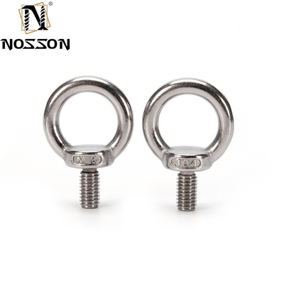 Marine Lifting Ring Screw Loop Hole Steel Eye Bolt M6 M8 M10 mit DIN Standard und INCH Messsystem