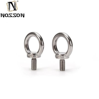 Marine Lifting Ring Screw Loop Hole Steel Eye Bolt M6 M8 M10 mit DIN Standard und INCH Messsystem