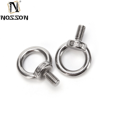 Marine Lifting Ring Screw Loop Hole Steel Eye Bolt M6 M8 M10 mit DIN Standard und INCH Messsystem