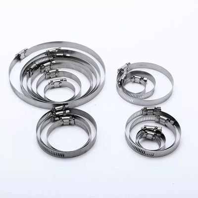 Bergbau Schwerindustrie Leistung Deutschland Typ Edelstahl Schlauchspange mit Wurmantrieb im metrischen Messsystem