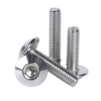 Galvanisierte Veredelung M5*12 Edelstahl-Schirmkopf Hexagonschraube für Metrische Messsysteme