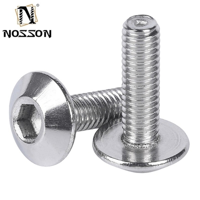 Galvanisierte Veredelung M5*12 Edelstahl-Schirmkopf Hexagonschraube für Metrische Messsysteme