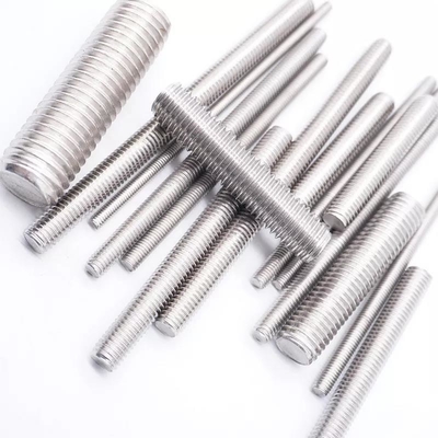 Messing M6 M8 M10 M12 M14 M16 M20 M24 Schraubschrauben aus Edelstahl Doppelkopf-Schraubstäbe Metrische Standard-Doppelkopf-Schraube
