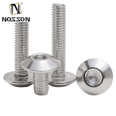 Galvanisierte Veredelung M5*12 Edelstahl-Schirmkopf Hexagonschraube für Metrische Messsysteme