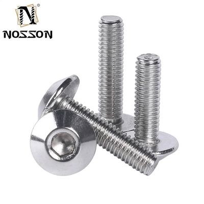 Metrisches Messsystem aus Stahl M5 M6 Schirmkopf Hex-Steckschraube mit ANSI-Standardwirkungsgrad