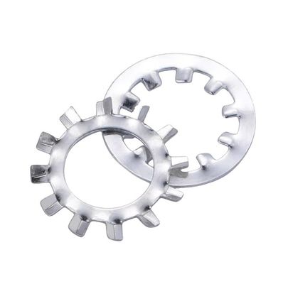 Split-Style Edelstahl DIN6797 Außenzahnverschluss Feder gezackter Waschmaschine für JIS-Standard M6-M30 zur Erfüllung der Kundenanforderungen