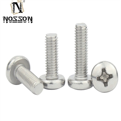 Edelstahl Metrik DIN 7985 Phillips Pan Head Schraube M2 M3 M4 M5 M6 M7 M8 M10 6-32 für industrielle Anwendungen