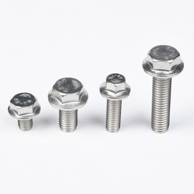 Schrauben aus Edelstahl ZINK Finish Super Duplex SAF2205 2507 A286 Phillips Antrieb Hexkopf Flanschschraubschraub DIN6921