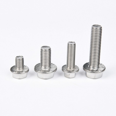 Schrauben aus Edelstahl ZINK Finish Super Duplex SAF2205 2507 A286 Phillips Antrieb Hexkopf Flanschschraubschraub DIN6921