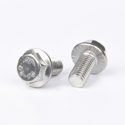 Schrauben aus Edelstahl ZINK Finish Super Duplex SAF2205 2507 A286 Phillips Antrieb Hexkopf Flanschschraubschraub DIN6921
