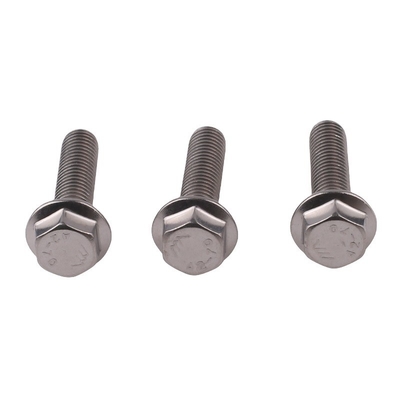 Schneide aus Kohlenstoffstahl Schwarzes Oxid Hex Flanschbolz Halbstrang DIN6921 Standard Edelstahl 4.8 8.8 10.9 12.9 mit ZINK-Ausführung