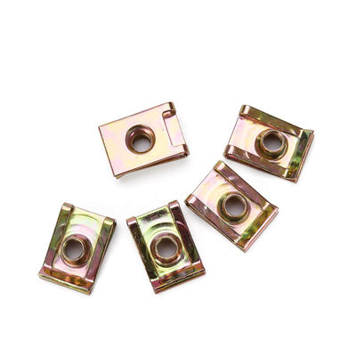 Industrie Stahl M4-M10 Thread Präzision Edelstahl Metall U-Clip-Nuss in Plain Finish für Präzisions-OEM-Anforderungen