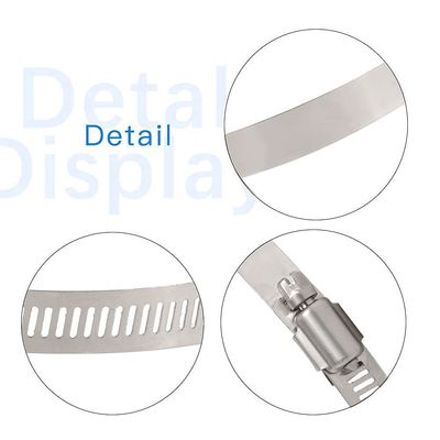 Metrisches Messsystem kundenspezifische Unterstützung Deutsch Edelstahl Schlauchspange und Kehlkopfklemme für die Schwerindustrie automatisch