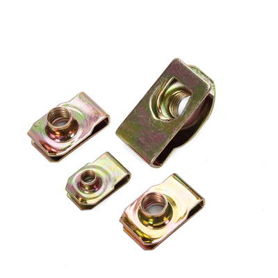 Wasserbehandlungsbefestigungsmittel OEM Präzisionsnut Metrisches Messsystem M4 M6 M8 M10 U-förmige Federklemmnut für den Automobilbereich