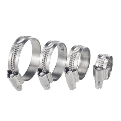 ODM-Unterstützung Metrische Messung DIN Standard Schwerlast-304 Edelstahl Schlauchklemme für kundenspezifische Größe Deutscher Typ Hydraulik