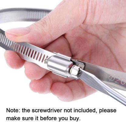 ODM unterstützte Schwerlastklemme 8 Zoll für die allgemeine Industrie 304 Edelstahl verstellbare Kanalklemmen