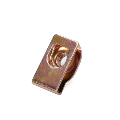 Schwarze Oxidveredelung U Clip Nut Galvanisierte Befestigungsstücke aus Edelstahl für industrielle Metrikmesssysteme M6 M4 M10