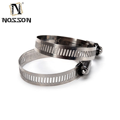 ZINK Finish Heavy Duty Clamp 4 Zoll 304 Edelstahl Schlauch Klammern Kanal Klammer mit Worm Gear Metrisches Messsystem 91-114mm Brennstoffleitung Cl