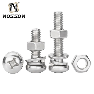 INCH-Messsystem Pan Head Cross Screw Zink M3 M4 M5 M6 mit 1,6-20mm Größen und Chrombeschichtung