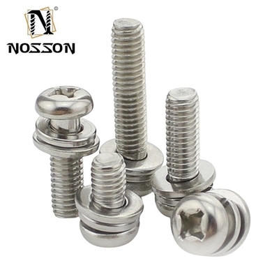 INCH-Messsystem Pan Head Cross Screw Zink M3 M4 M5 M6 mit 1,6-20mm Größen und Chrombeschichtung