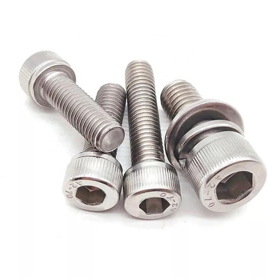 ISO-Standard Blau Anodisiert M3 M4 M5 M6 M8 304 Edelstahl Hexagon Hex-Steckdose Glatte Kappe Kopf Allen Schraubebolze 6-50mm