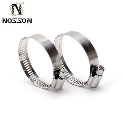 Metrische Schraube aus Edelstahl mit Universal-Wurm-Antriebsklemme für nicht standardisierte Rohre und Schläuche in Gesundheitsanwendungen