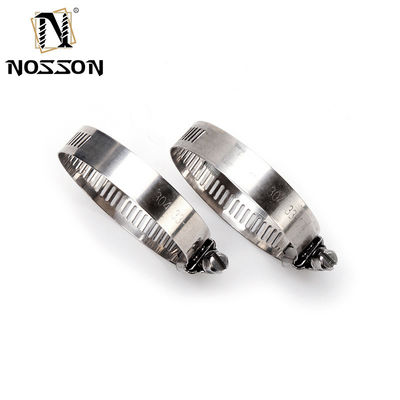 Metrische Schraube aus Edelstahl mit Universal-Wurm-Antriebsklemme für nicht standardisierte Rohre und Schläuche in Gesundheitsanwendungen