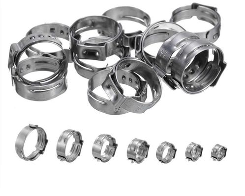 Edelstahl-Einohr-Schrittlose Kehlkopfklemme für metrische Messsysteme in schweren Ölrohranlagen