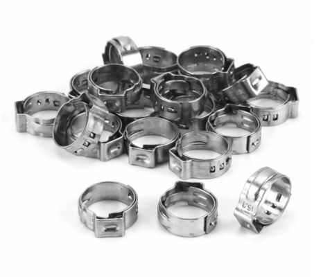 Edelstahl-Einohr-Schrittlose Kehlkopfklemme für metrische Messsysteme in schweren Ölrohranlagen