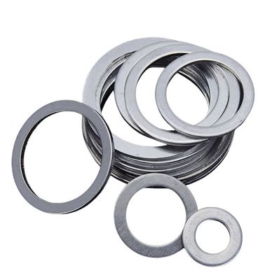 ZINK Veredelung Stahl Messing Aluminium Flat Washer mit Federverschluss Schraubschraub und Schrauben Handwerkzeuge Custom Packaging OEM ISO Standard