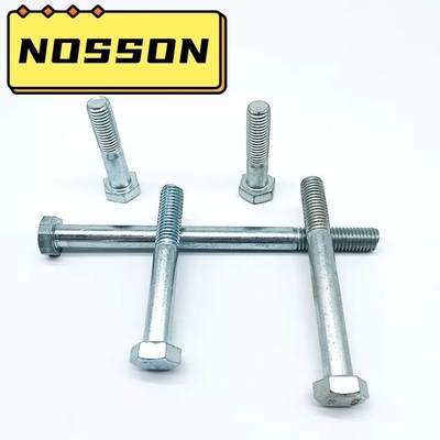 Metrisches Messsystem M6-M36 M10 Schwarze Hexbolz-Nusswaschmaschine DIN933 8.8 12.9 Blau gefärbt