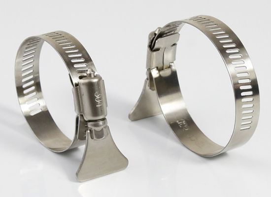 Rohrklemmen aus Edelstahl für Wasser- und Gasleitungen