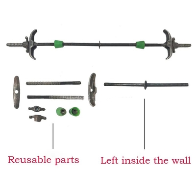 Weit verbreitetes Kohlenstoffstahl Schalwerk Zubehör Clip für den Bau 100% QC Passed Bunding Drähte Wasserschutz Schraube und Bergkarte