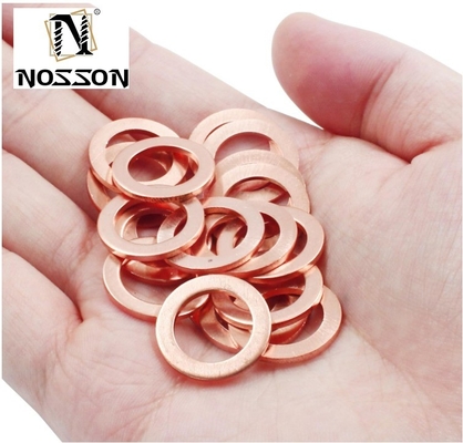 Split-Stil 18-8 Edelstahl JIS Standard 1 mm Dicke Kupfer Meson Kupfer Dichtung Metall Flat Shim Wascher M3-M9