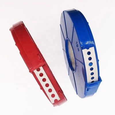 Wire Montage Lösung 100% QC Passed Weißmetall abgerundete Perforierten Band für Draht Bundling