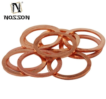 Split-Stil 18-8 Edelstahl JIS Standard 1 mm Dicke Kupfer Meson Kupfer Dichtung Metall Flat Shim Wascher M3-M9