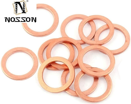 Split-Stil 18-8 Edelstahl JIS Standard 1 mm Dicke Kupfer Meson Kupfer Dichtung Metall Flat Shim Wascher M3-M9