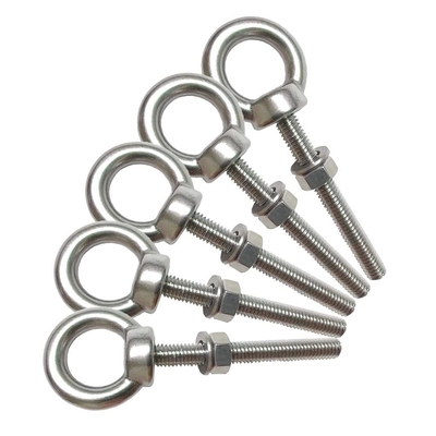 INCH-Messsystem Edelstahl-Augenbolzen M6 Schulter 1/4 &quot;X 2&quot; Schwerlast-Augenbolzen Schrauben zum Heben